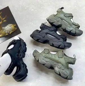 Buffalo Binary Track Platform Sandals