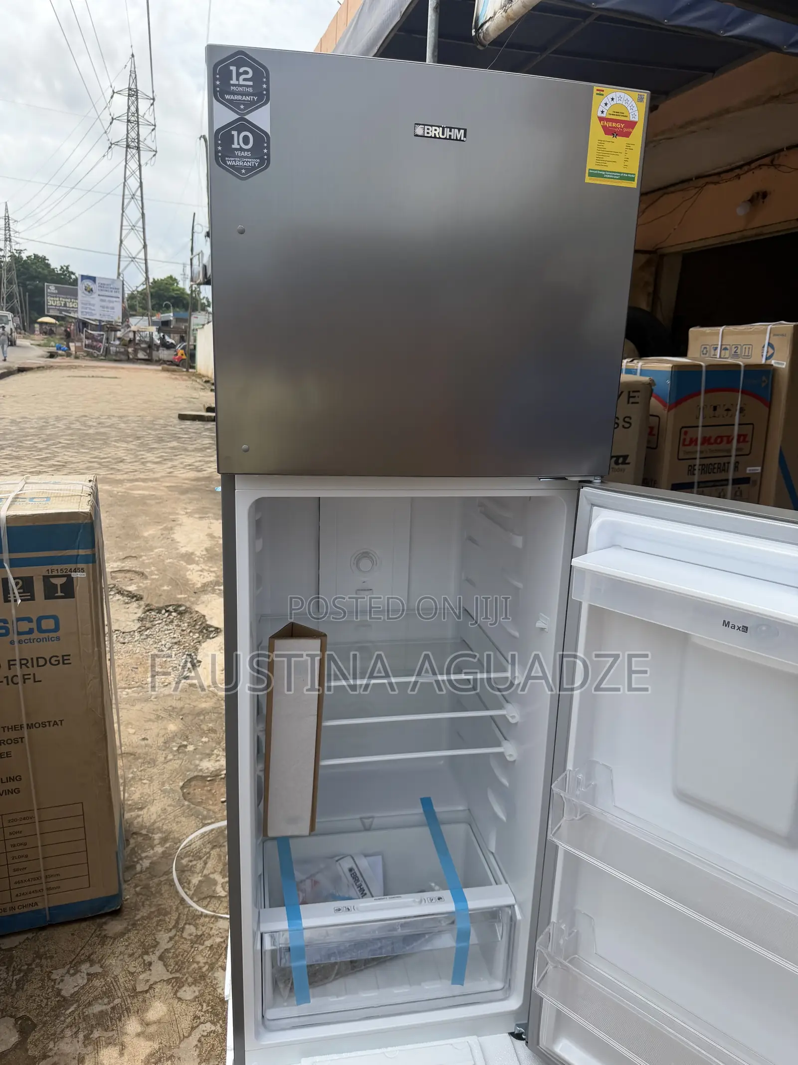 Bruhm Bfd350 Fridge Frost Free