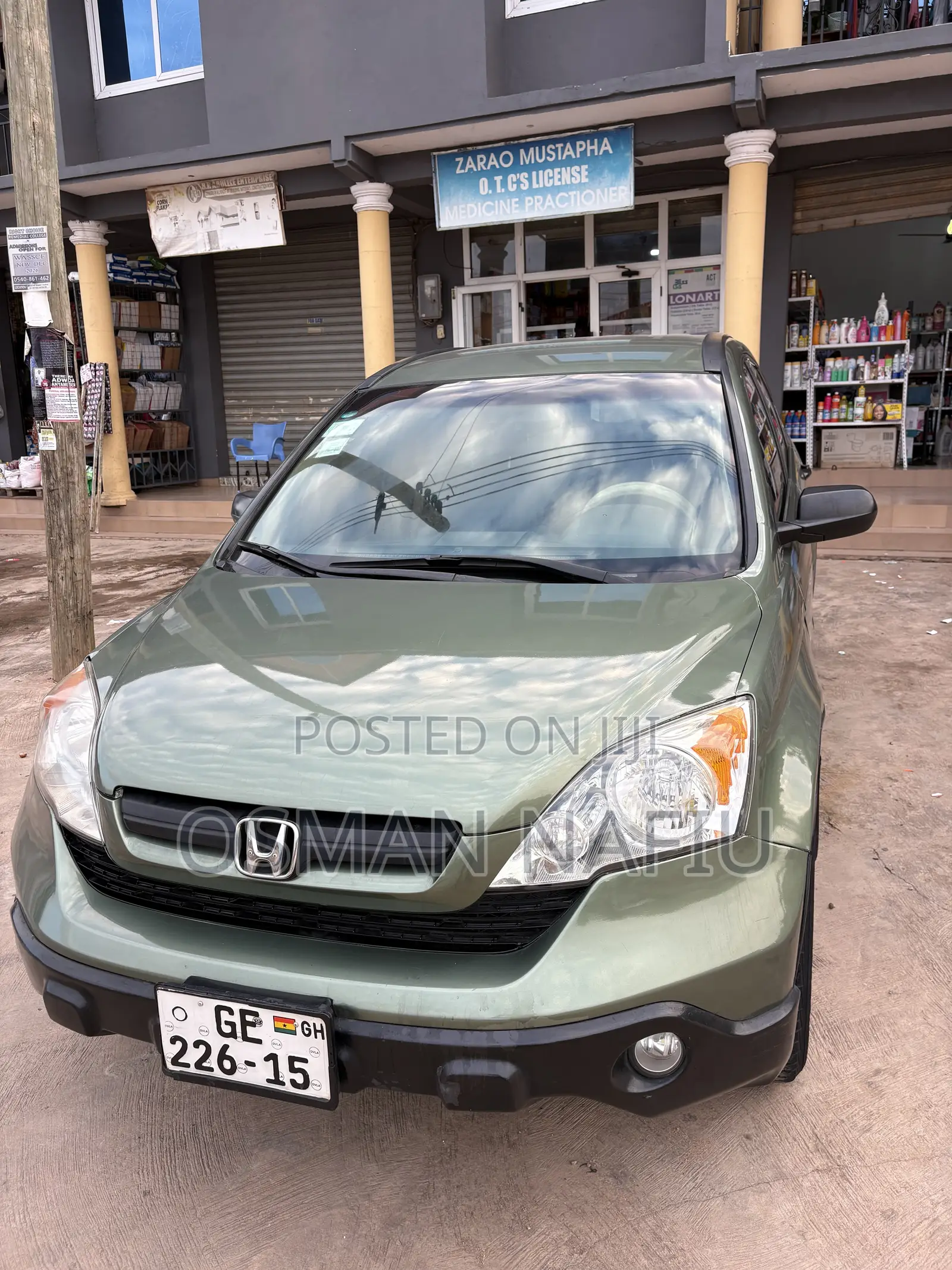 Honda CR-V 2010 Green