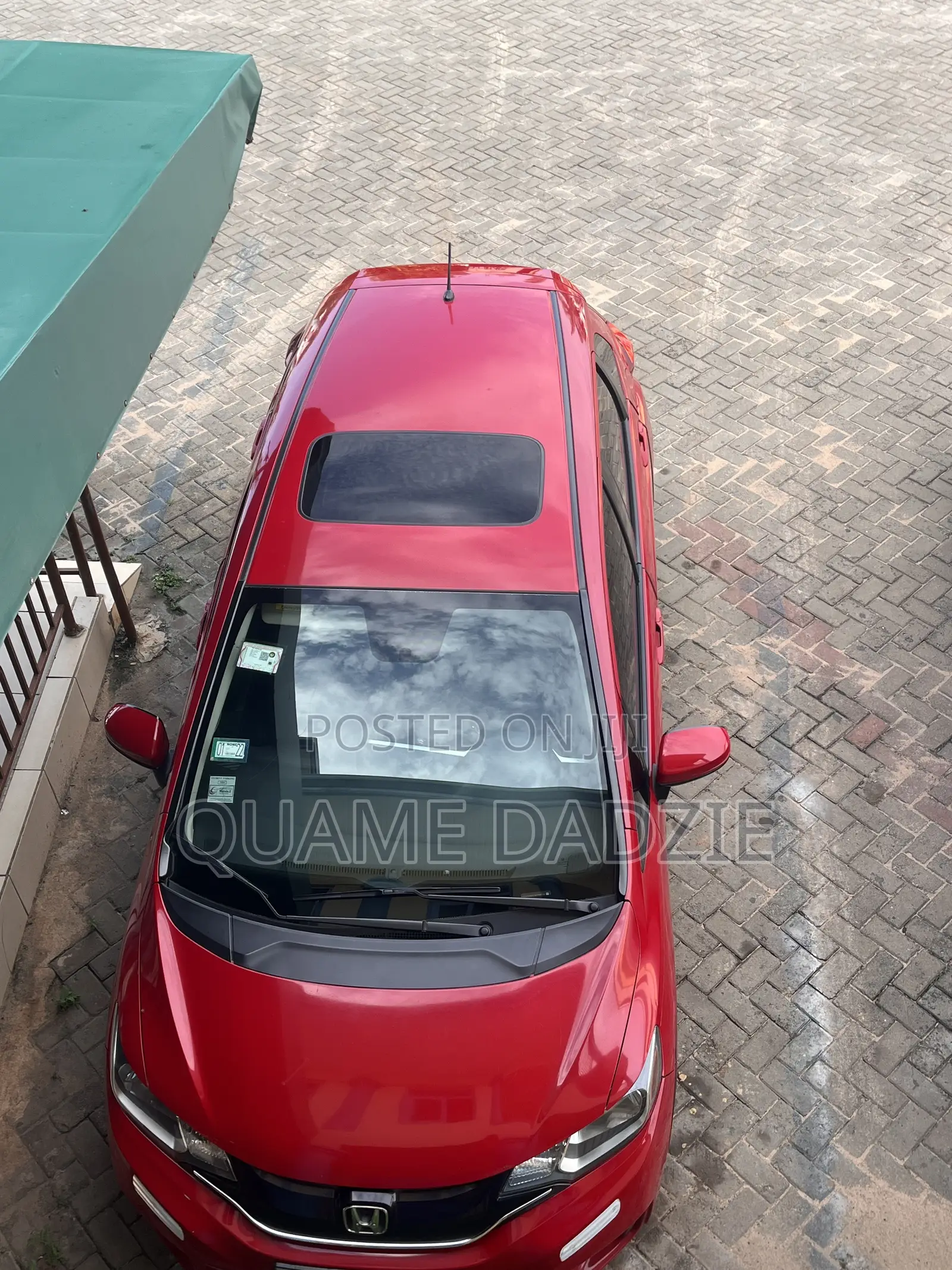 Honda Fit 2015 Red