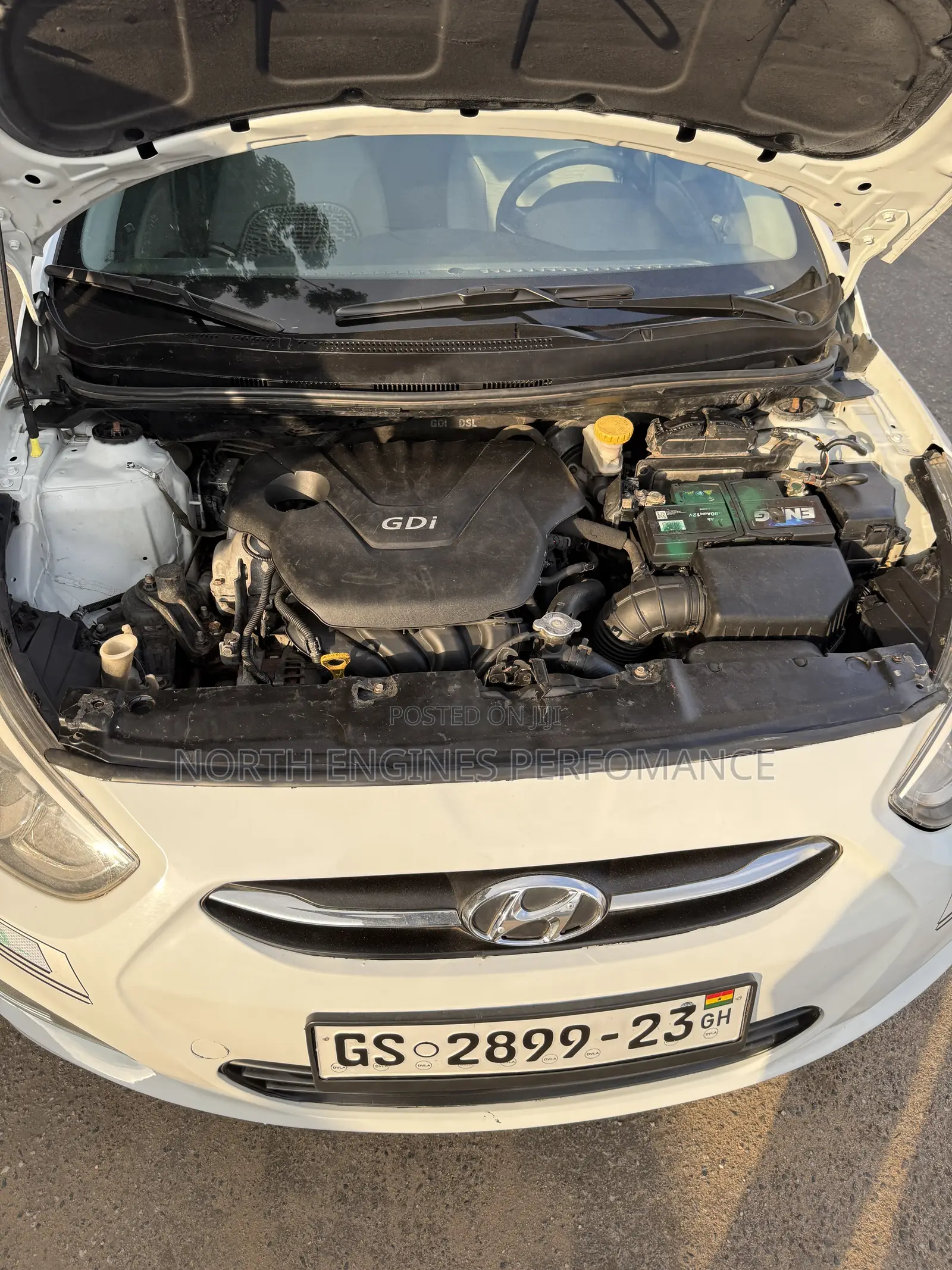 Hyundai Accent 2017 White