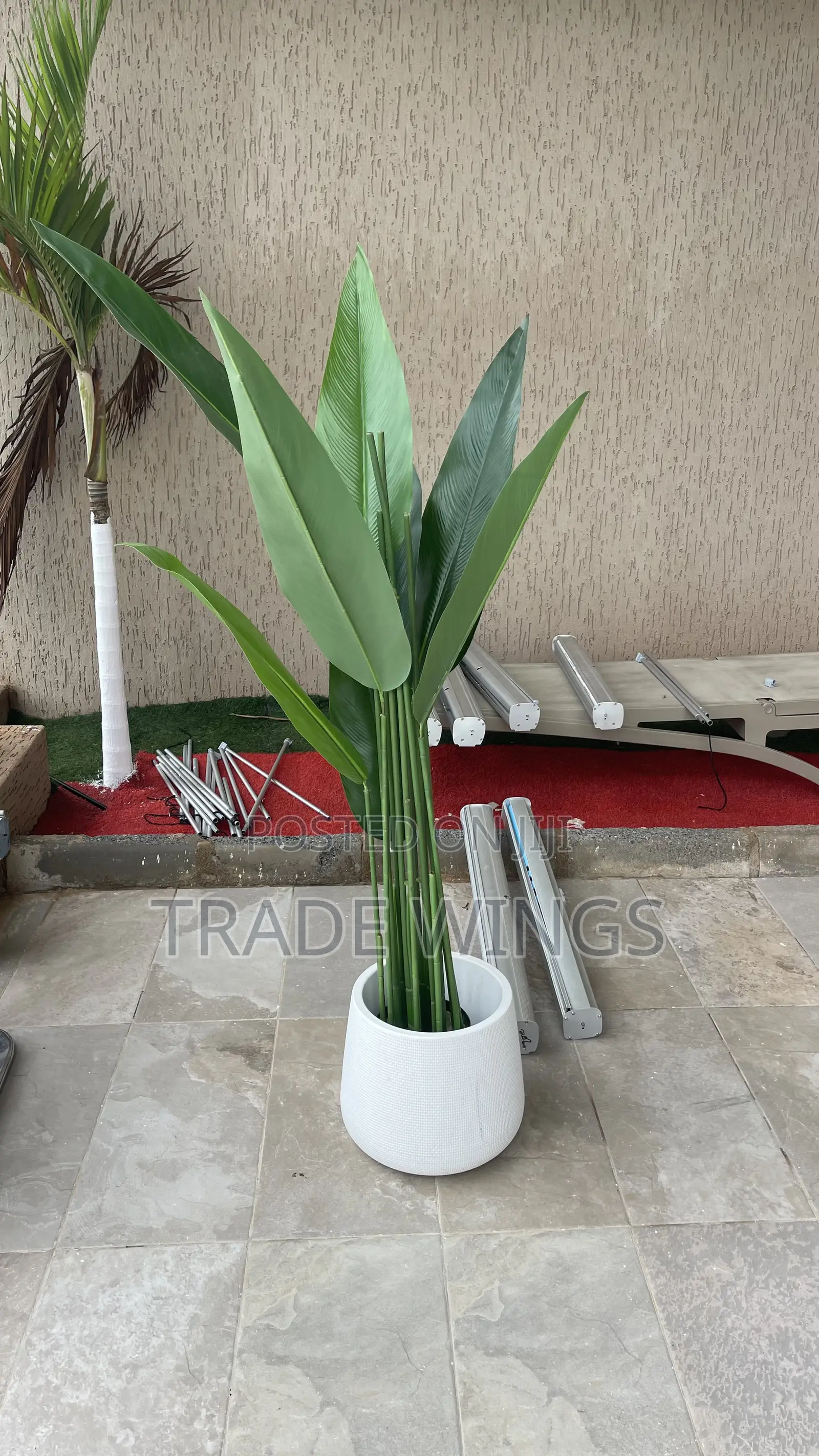 Artificial Flower and Flower Pots