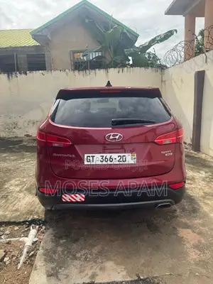 Hyundai Santa Fe 2014 Red