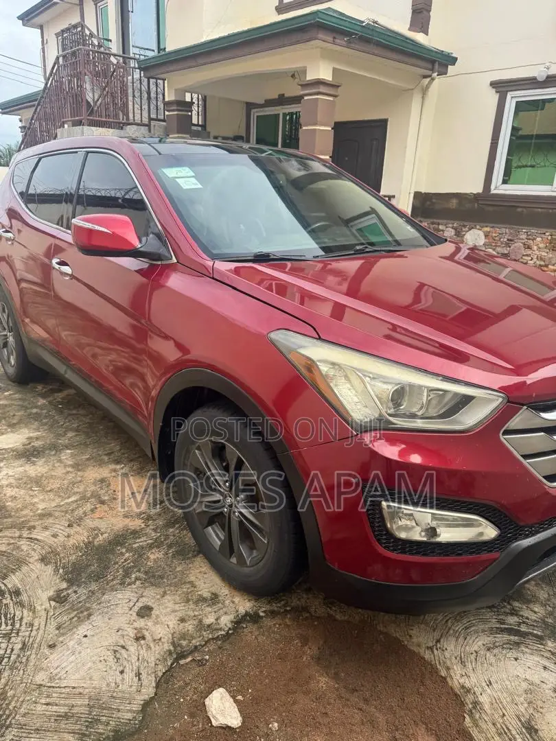 Hyundai Santa Fe 2014 Red