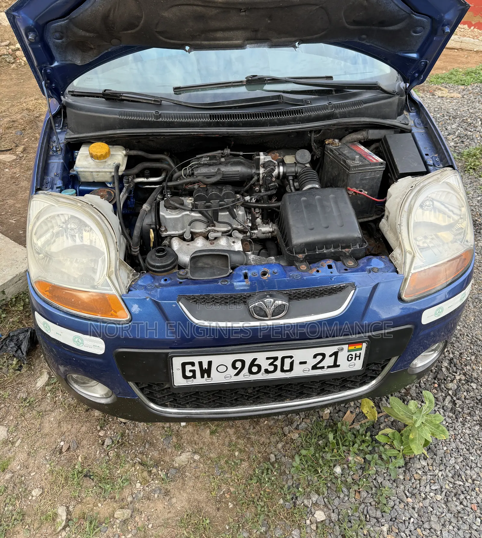 Daewoo Matiz 2010 Blue