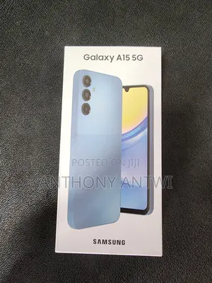 New Samsung Galaxy A15 5G 256 GB Black