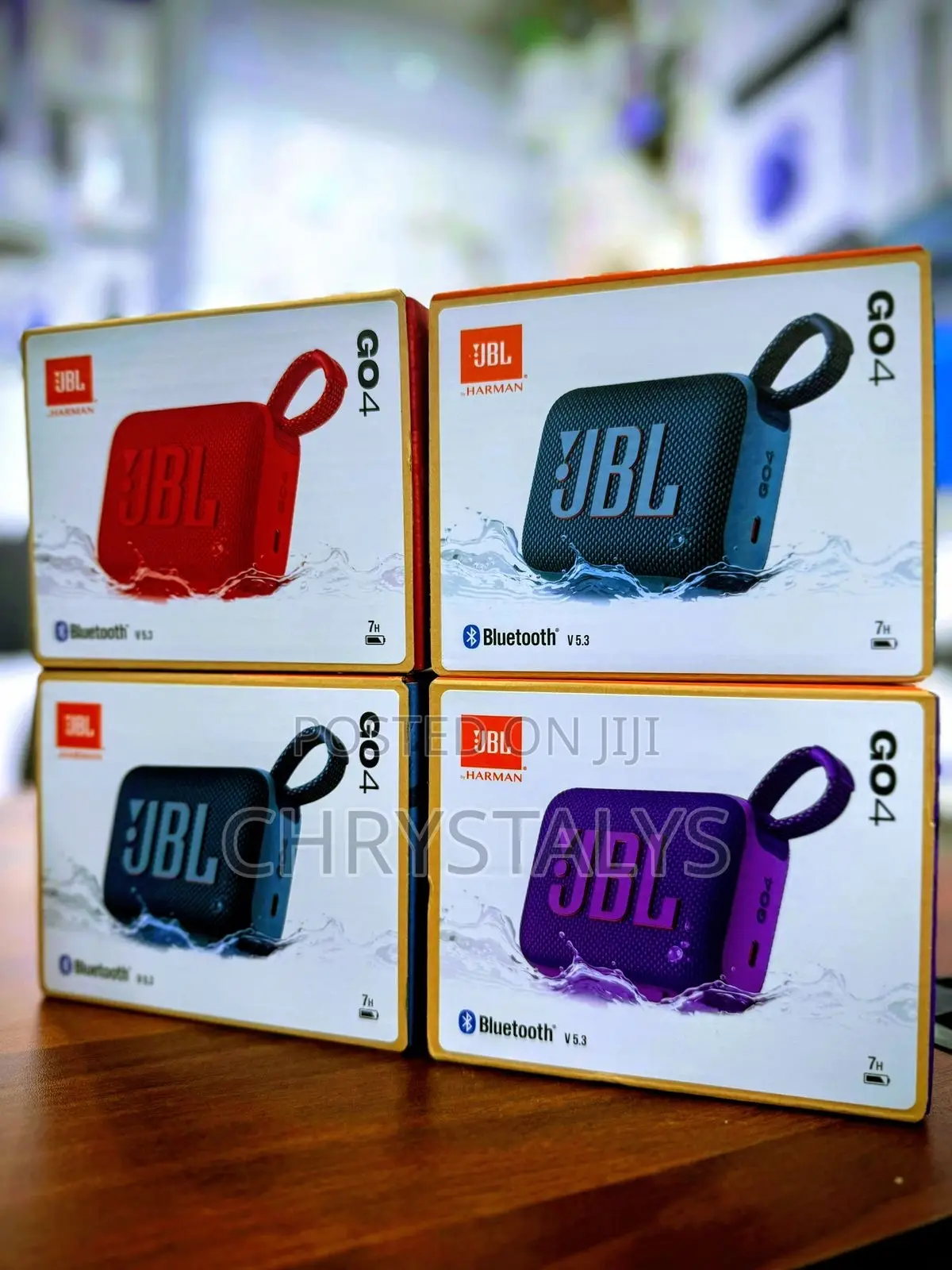 JBL Go 4 - Ultra-Portable, Waterproof and Dustproof Bluetooth Speaker,