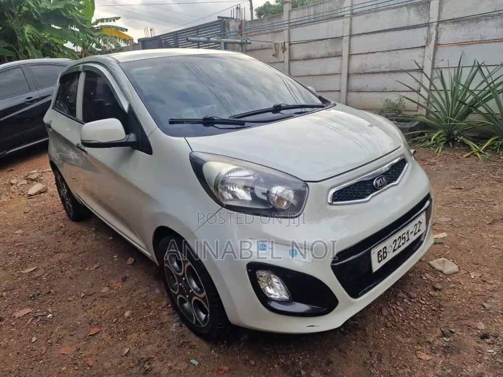 Kia Morning 2014 Off white
