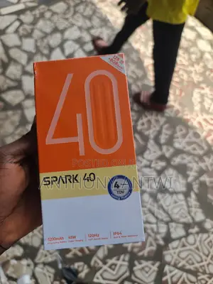 New Tecno Spark 40 256 GB Black