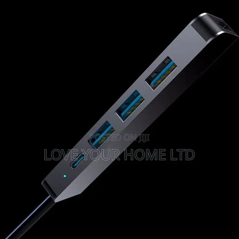 5-in-1 Usb-C to Hdmi Multiport Adapter With Usb 3.0 Ports