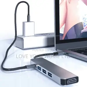 5-in-1 Usb-C to Hdmi Multiport Adapter With Usb 3.0 Ports