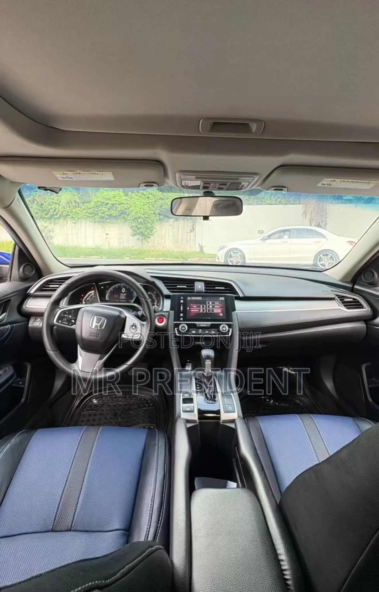 Honda Civic EX Sedan 2018 Blue