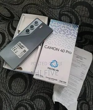 New Tecno Spark 40 Pro 256 GB Black