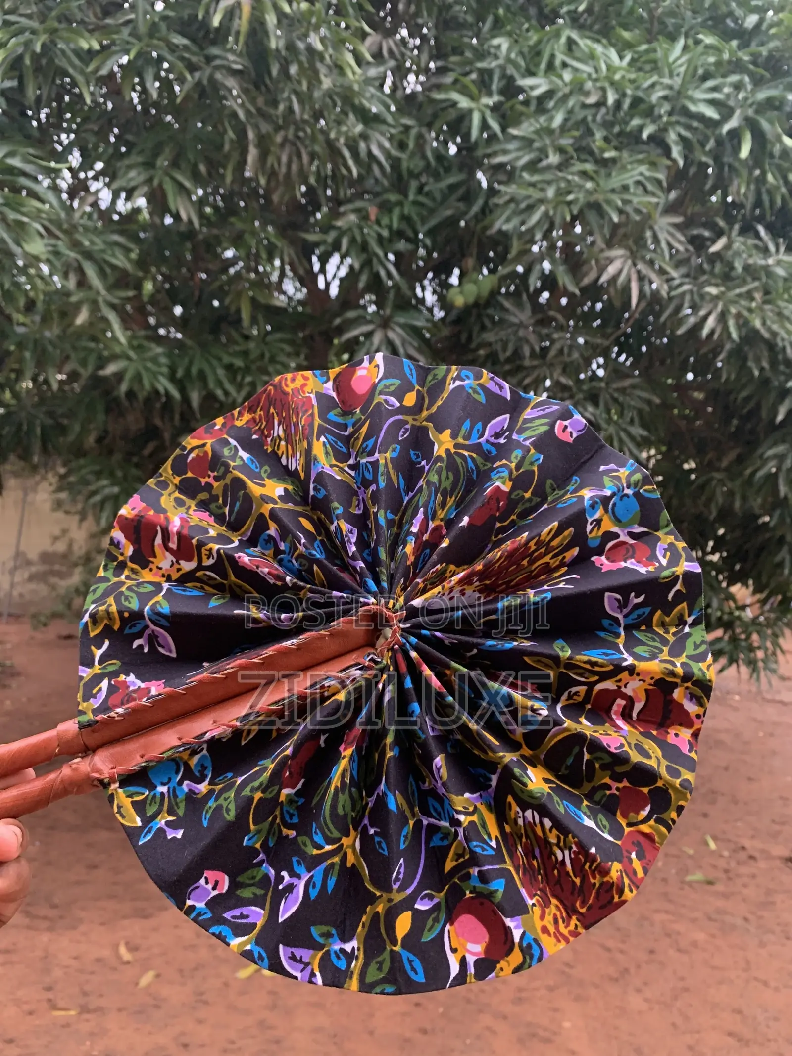 Vibrant Ankara Hand Fans