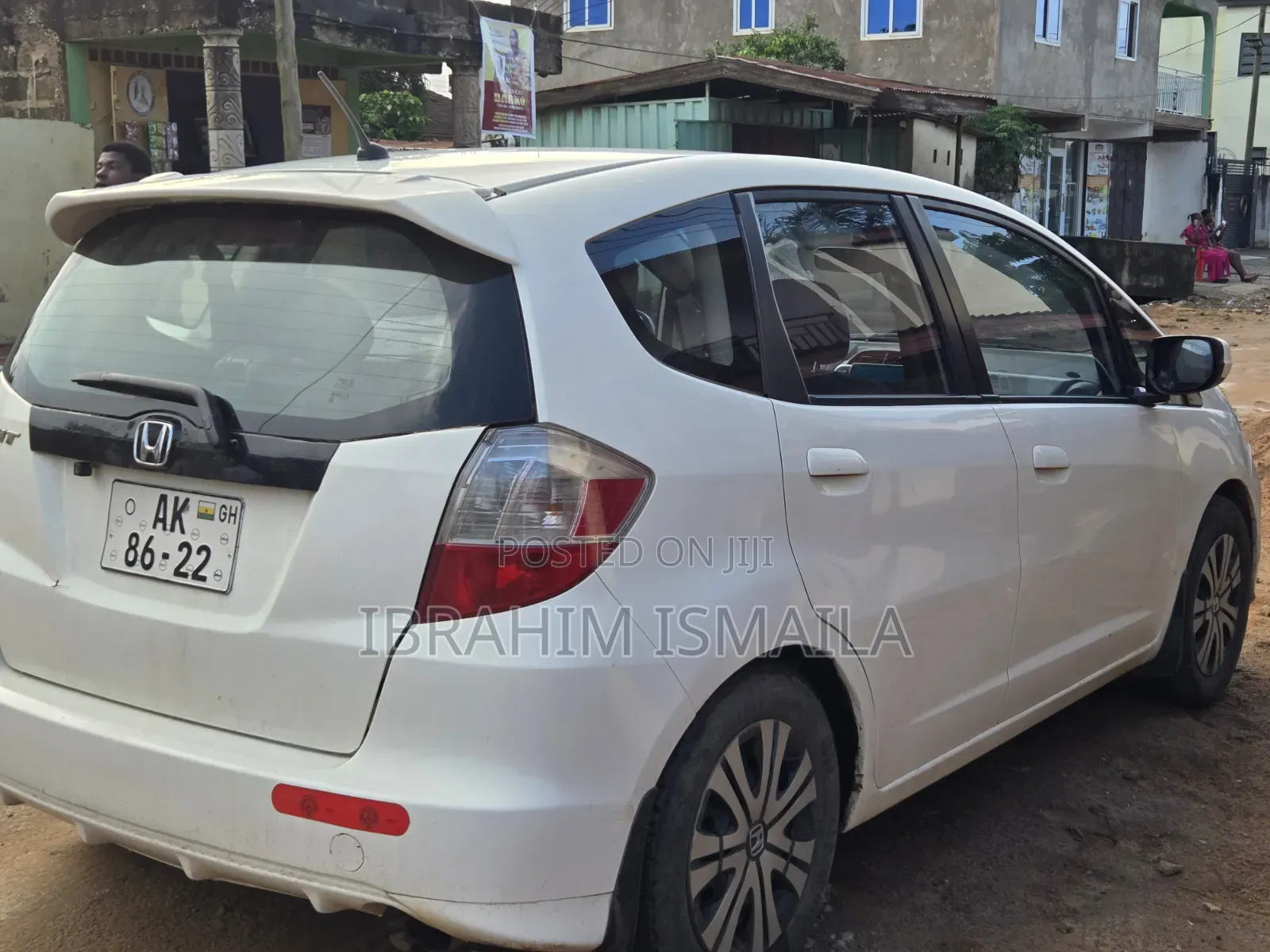 Honda Fit Automatic 2012 White
