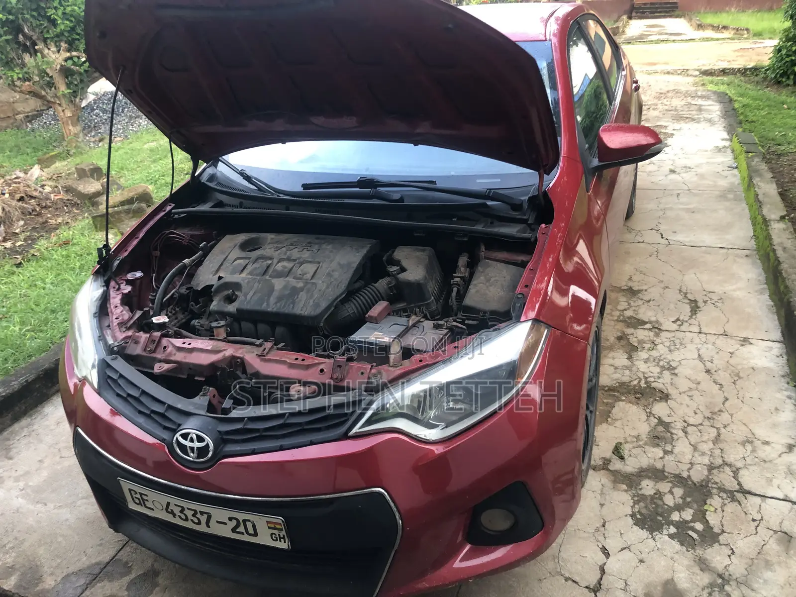 Toyota Corolla S 4dr Sedan (1.8L 4cyl CVT) 2015 Red