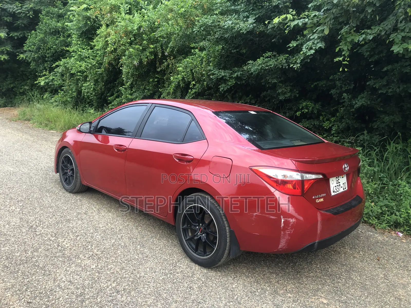 Toyota Corolla S 4dr Sedan (1.8L 4cyl CVT) 2015 Red