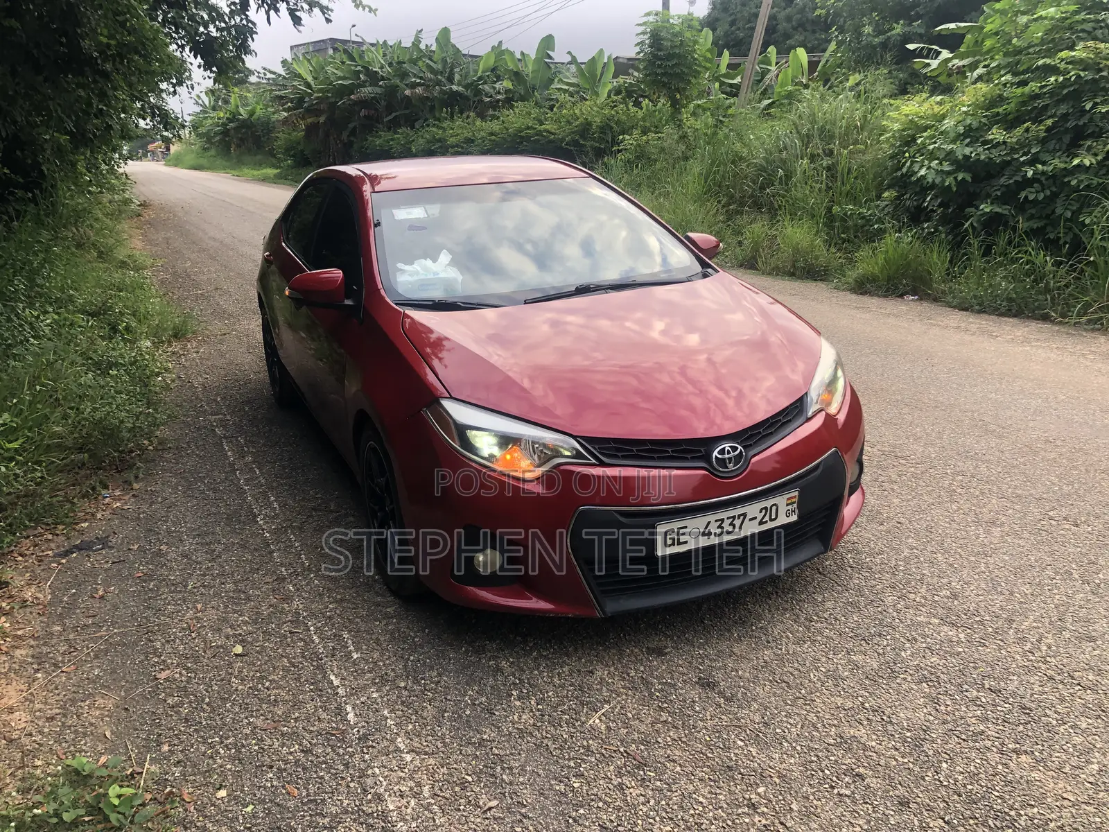 Toyota Corolla S 4dr Sedan (1.8L 4cyl CVT) 2015 Red