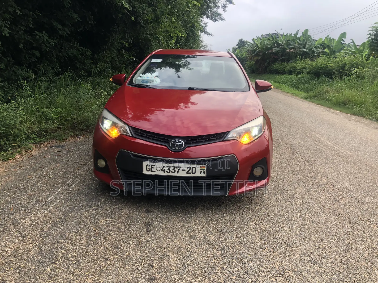 Toyota Corolla S 4dr Sedan (1.8L 4cyl CVT) 2015 Red