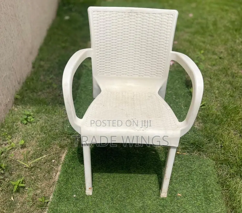 White Plastic Chair for Outdoor