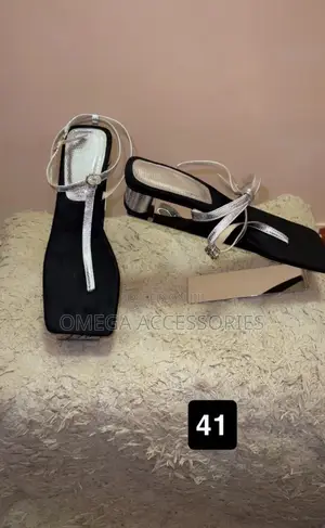 Black 4inches Heel