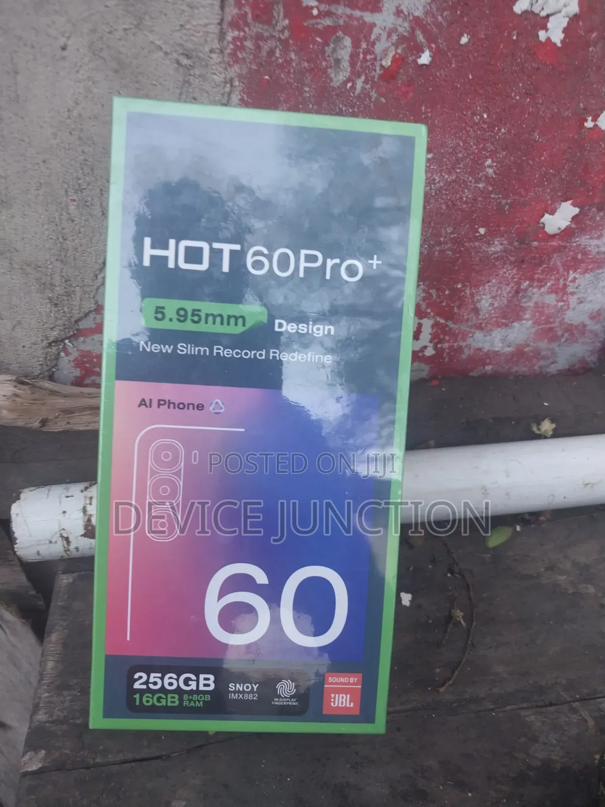New Infinix Hot 60 Pro+ 256 GB Silver