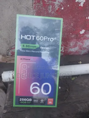 New Infinix Hot 60 Pro+ 256 GB Silver