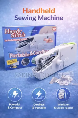 Portable Handheld Sewing Machine – Mini Stitching Machine Easy Use
