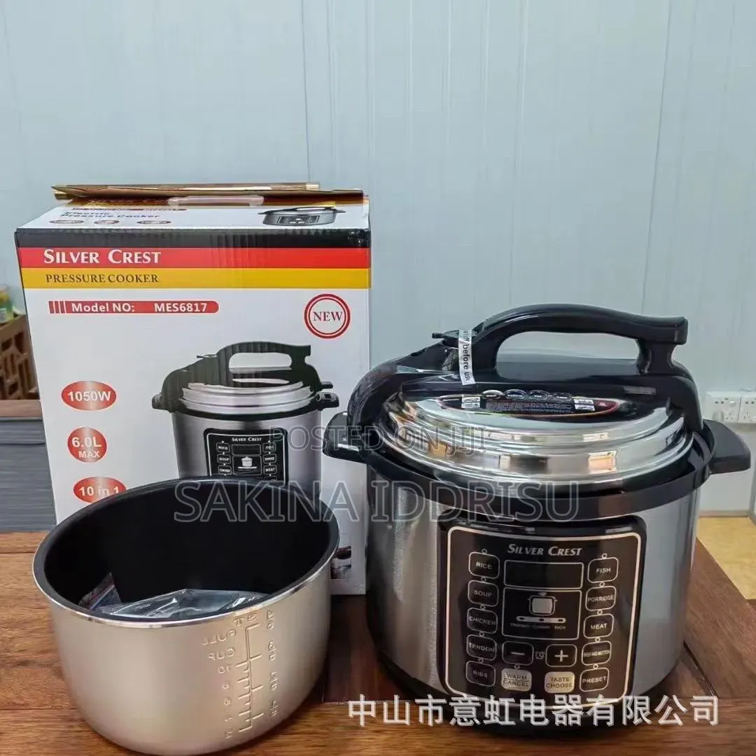 Silver Crest 6l Electric Pressure Cooker – Multi-Function 10-in 1