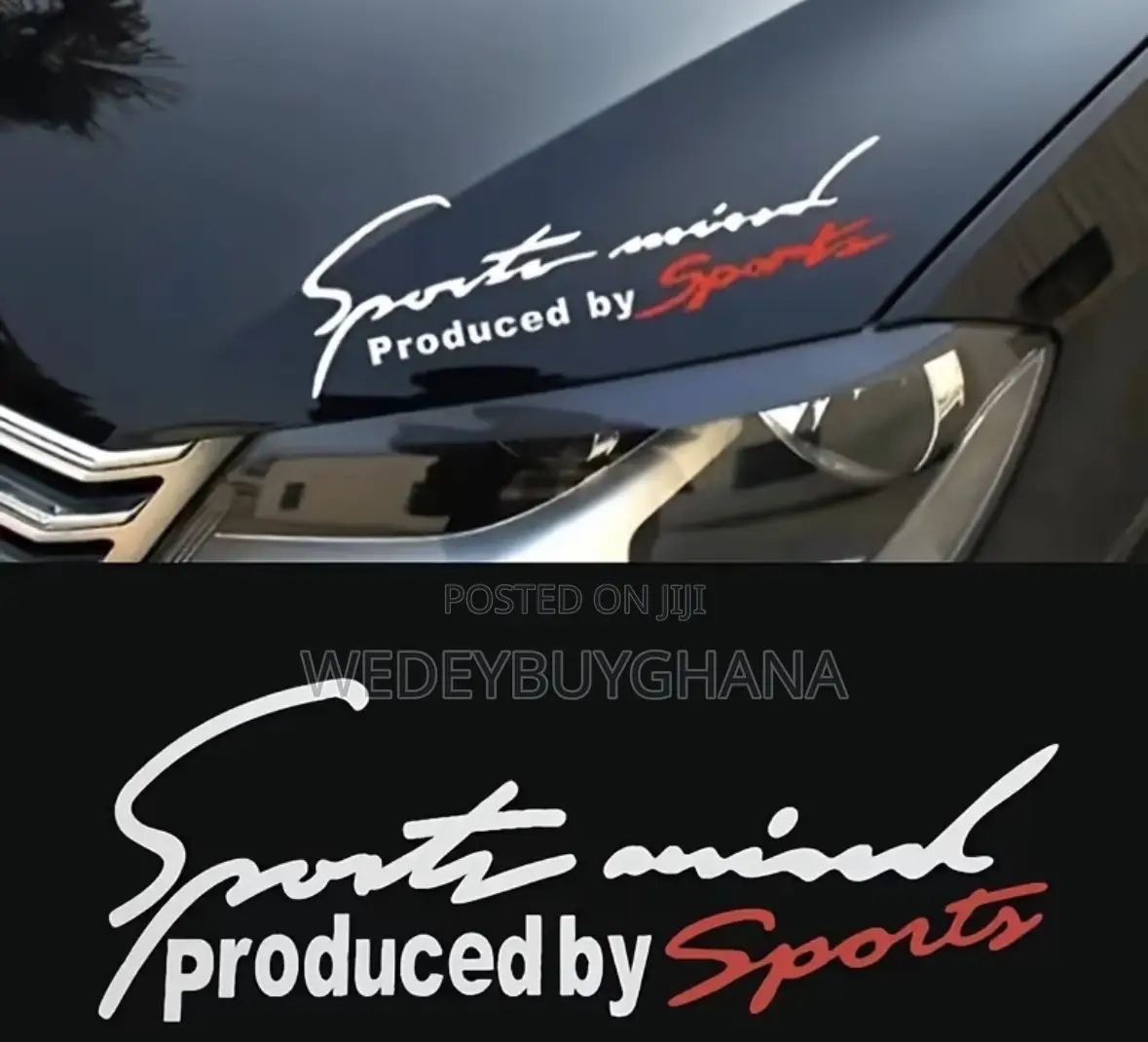 Sport Mind Sticker for All Cars