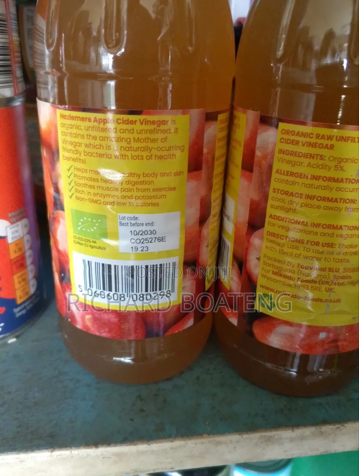 Organic Apple Cider Vinegar