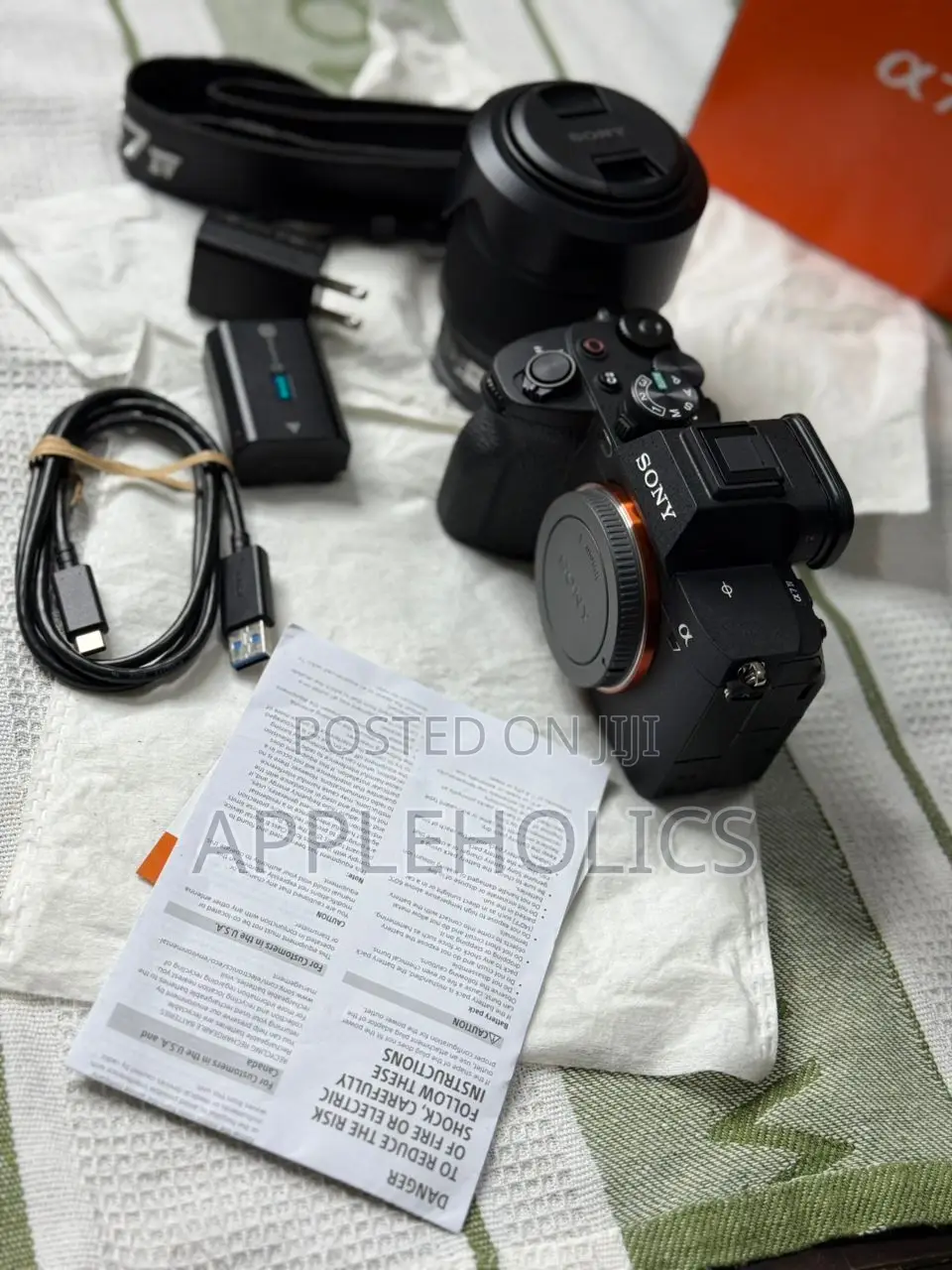 Sony A7 Iv Camera With Lense