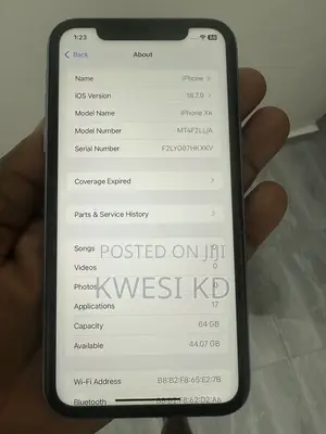 Apple iPhone XR 64 GB Blue