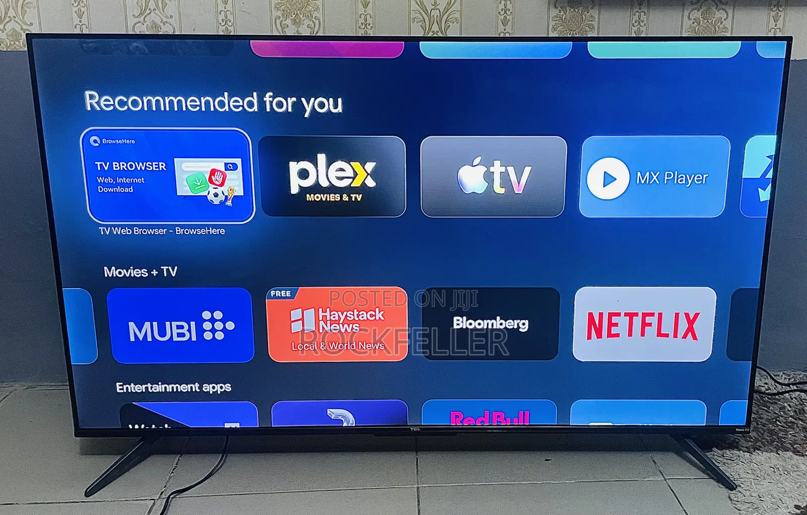 Uk Used TCL Google Tv Uhd Hdr10 Smart Digital 50 Inches