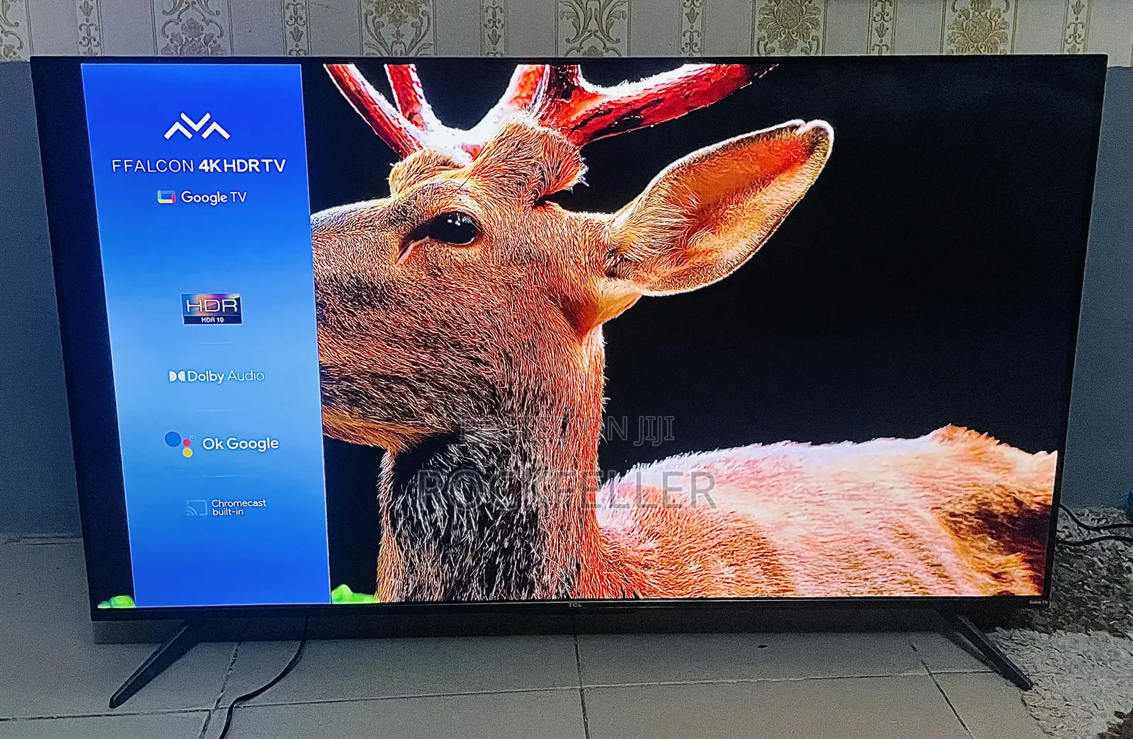 Uk Used TCL Google Tv Uhd Hdr10 Smart Digital 50 Inches