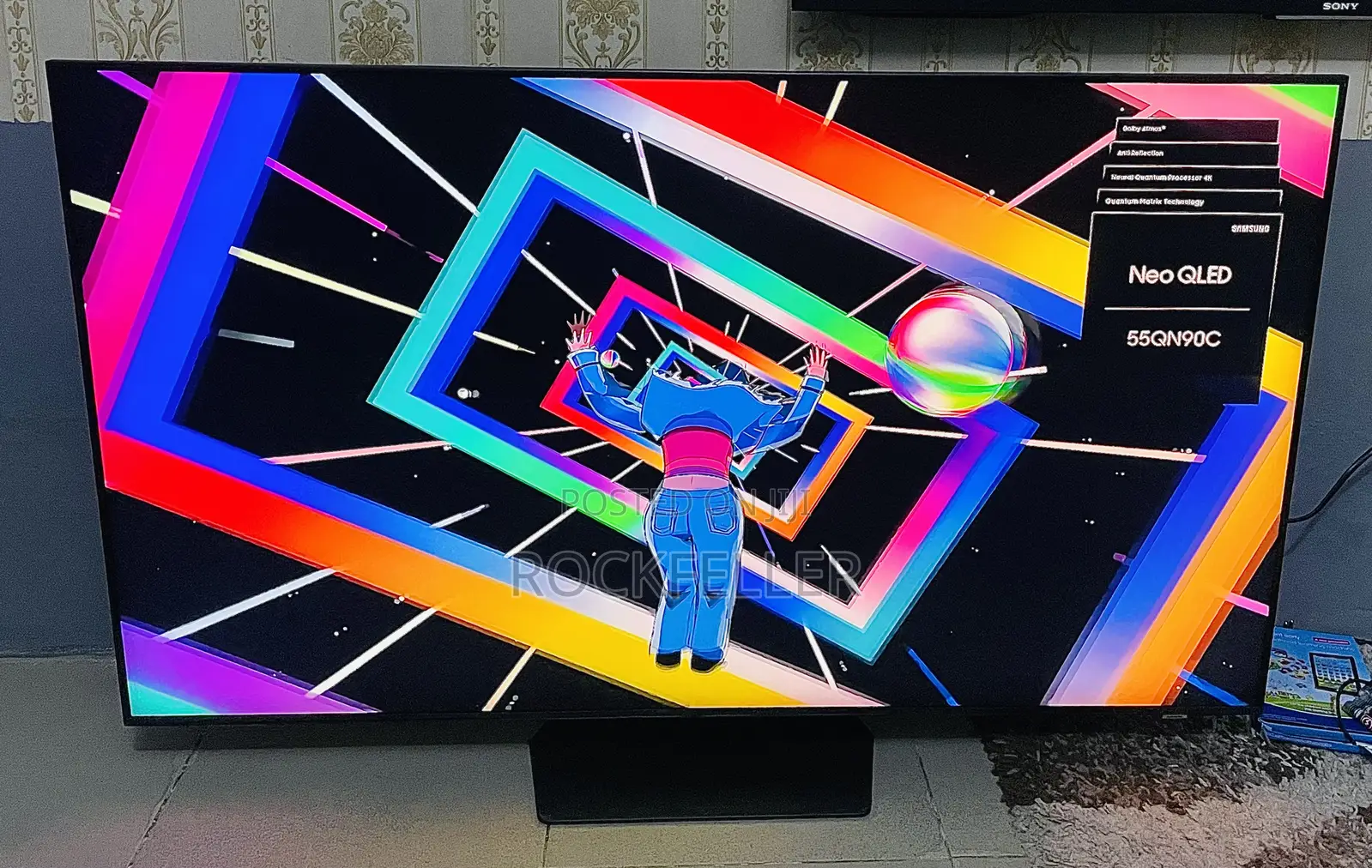 Uk Used Samsung Neo Qled Uhd HDR Smart Digital Satellite 55inch