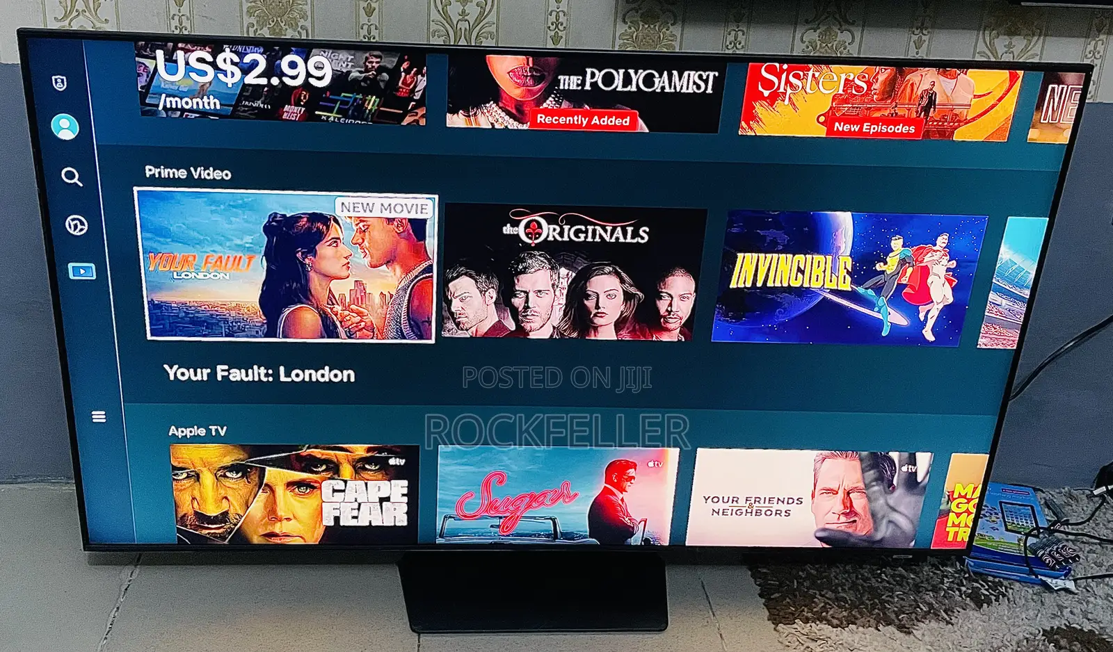 Uk Used Samsung Neo Qled Uhd HDR Smart Digital Satellite 55inch