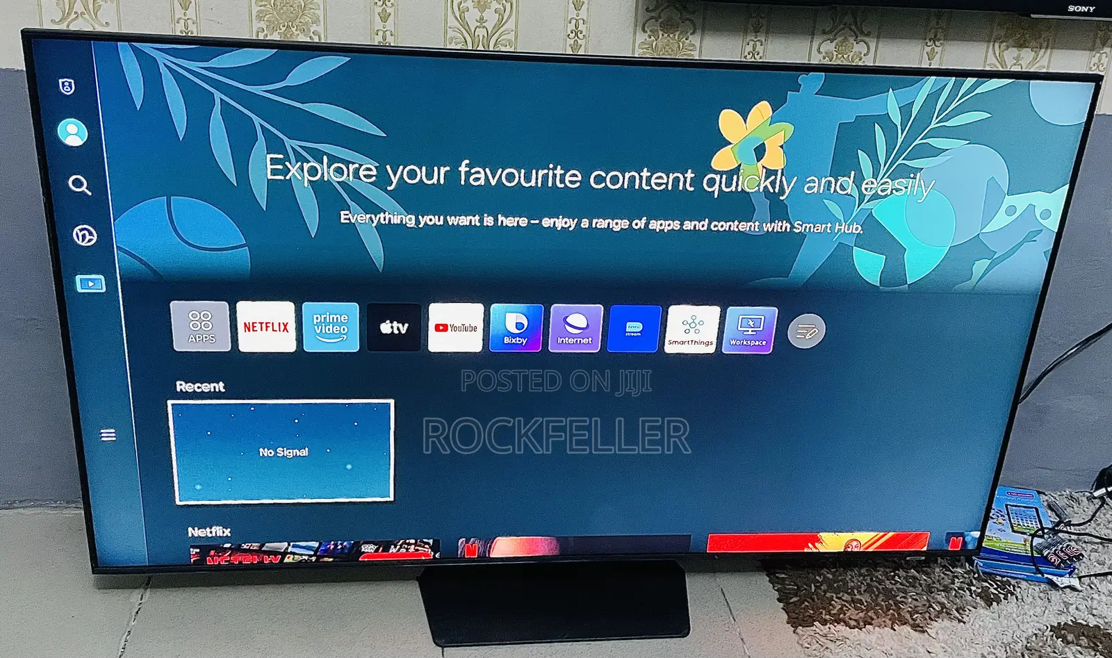 Uk Used Samsung Neo Qled Uhd HDR Smart Digital Satellite 55inch
