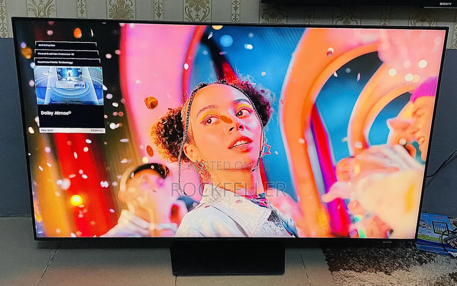 Uk Used Samsung Neo Qled Uhd HDR Smart Digital Satellite 55inch