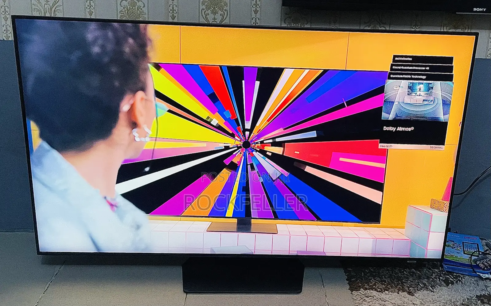 Uk Used Samsung Neo Qled Uhd HDR Smart Digital Satellite 55inch
