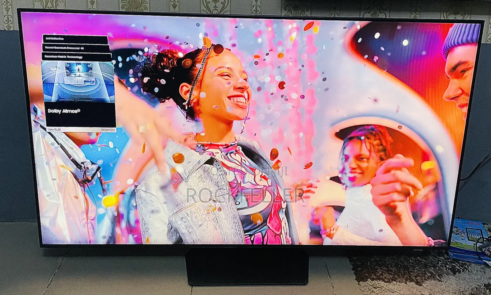 Uk Used Samsung Neo Qled Uhd HDR Smart Digital Satellite 55inch