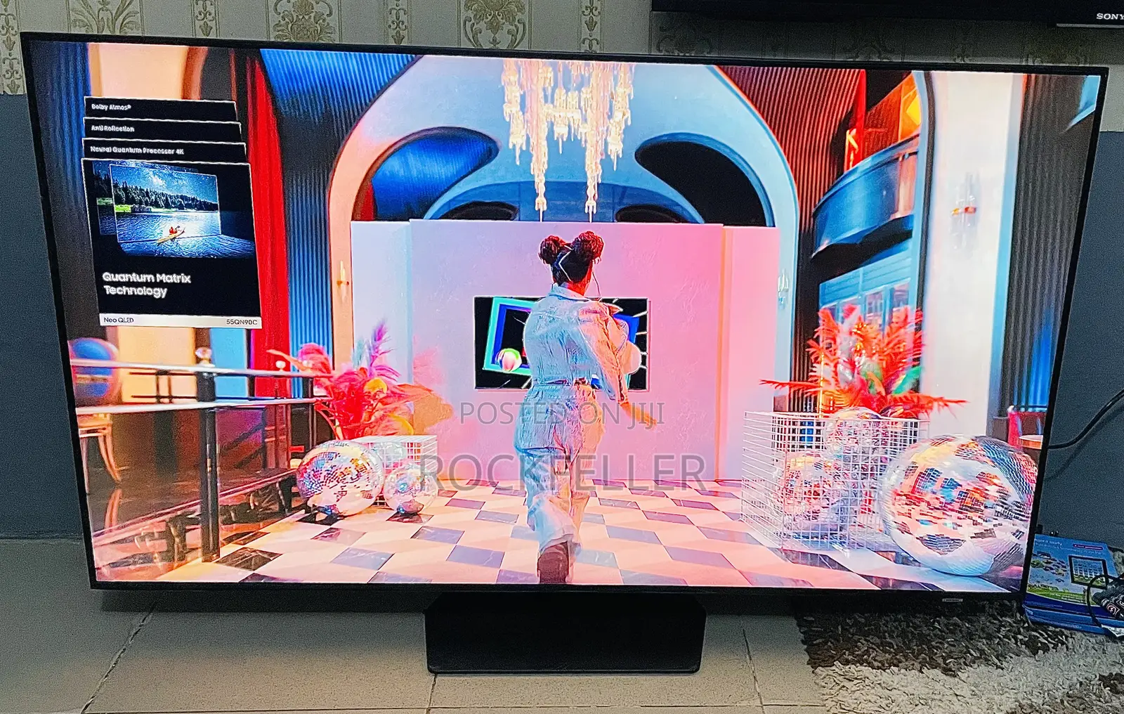 Uk Used Samsung Neo Qled Uhd HDR Smart Digital Satellite 55inch