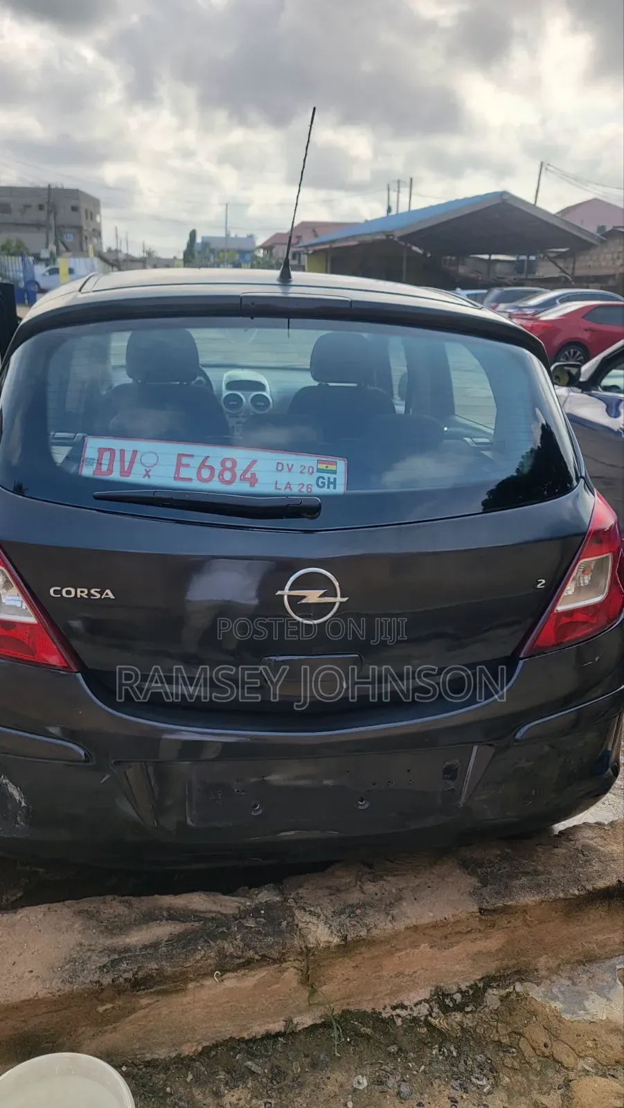 Opel Corsa 2008 Black