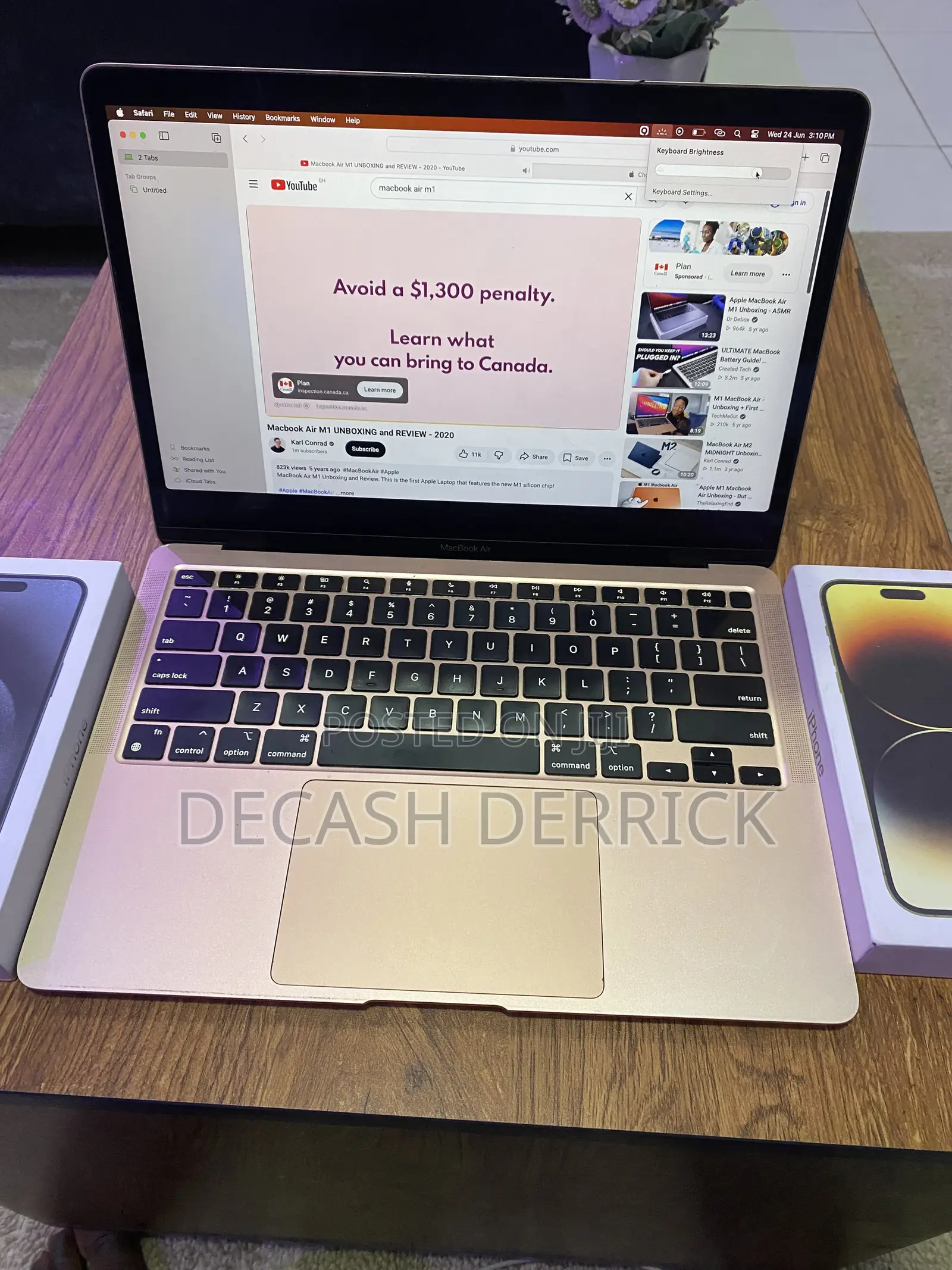 Laptop Apple MacBook Air 2020 M1 8GB Apple M1 SSD 256GB