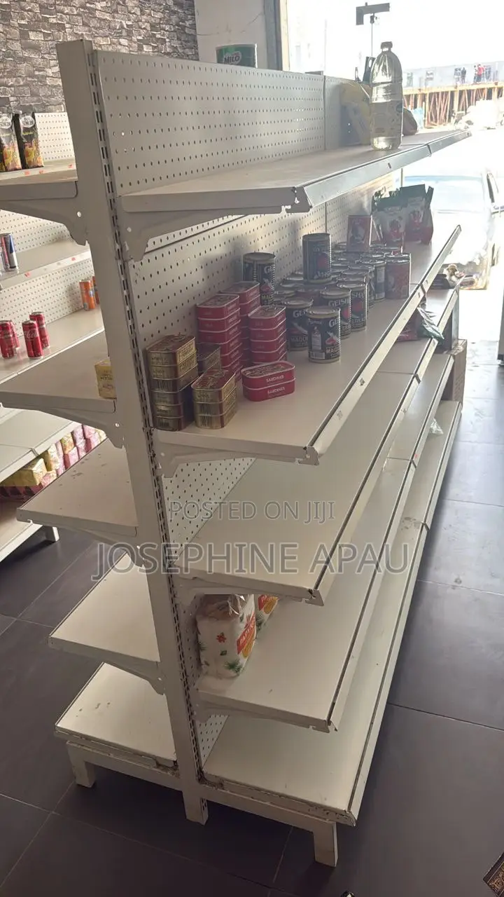 Double Sided and Wall Single Sided Shelves for Supermarket