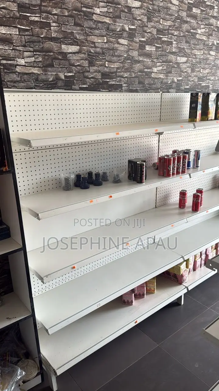 Double Sided and Wall Single Sided Shelves for Supermarket