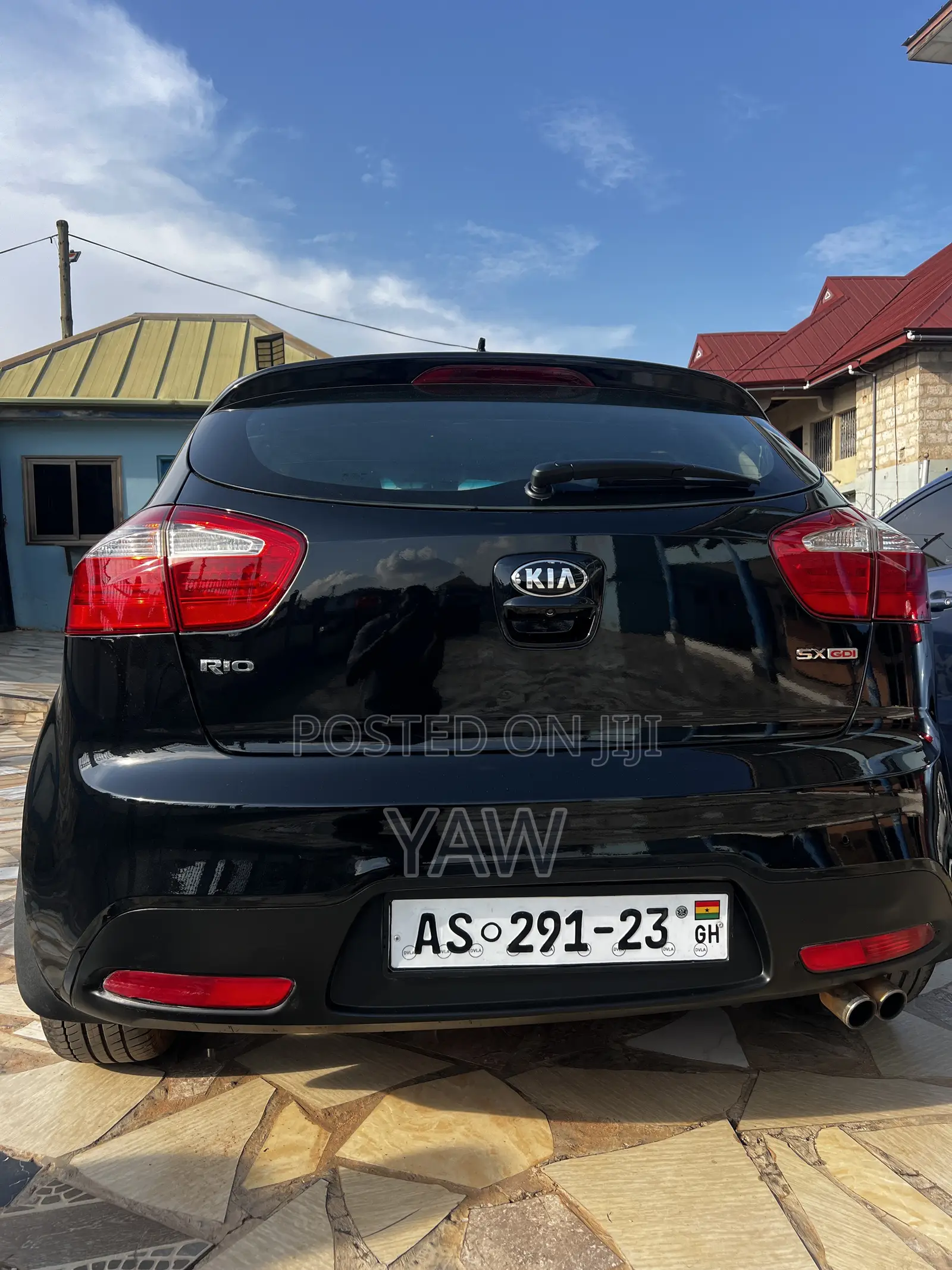 Kia Rio SX 4dr Hatchback (1.6L 4cyl 6A) 2014 Black