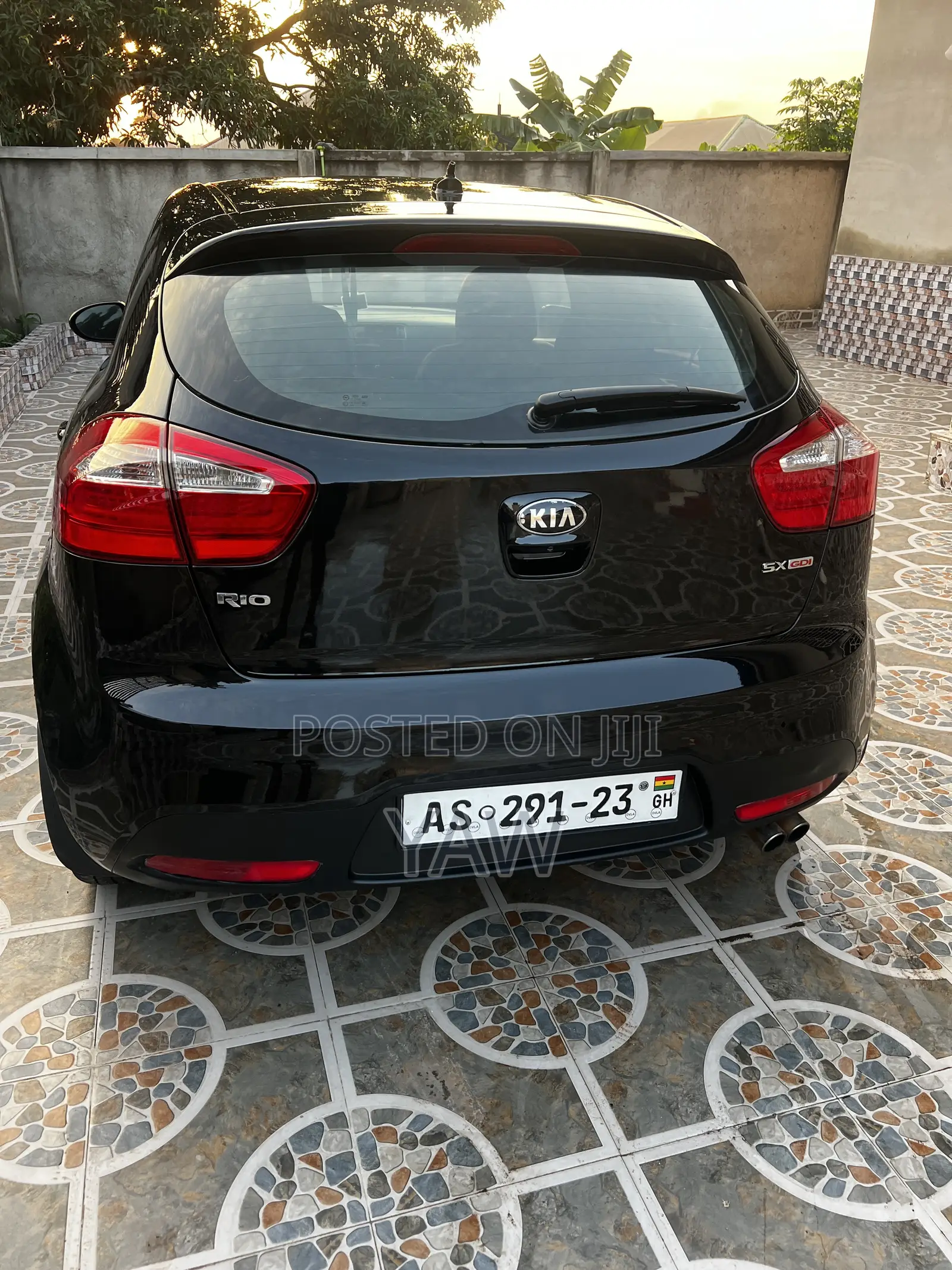 Kia Rio SX 4dr Hatchback (1.6L 4cyl 6A) 2014 Black