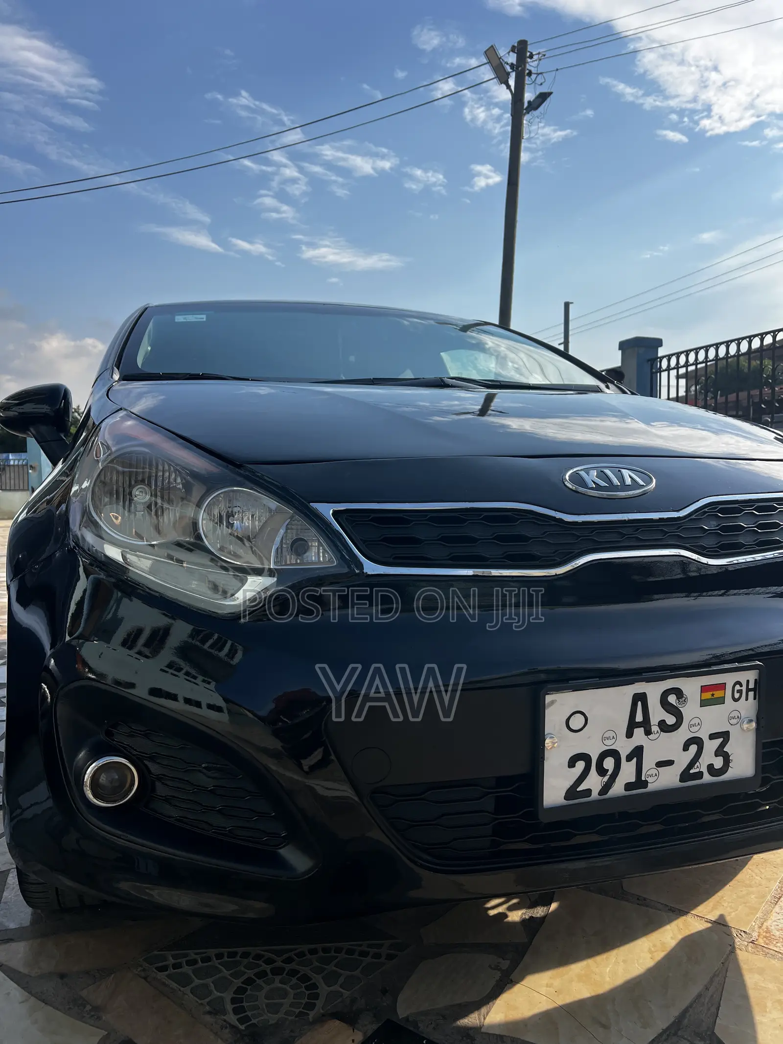 Kia Rio SX 4dr Hatchback (1.6L 4cyl 6A) 2014 Black