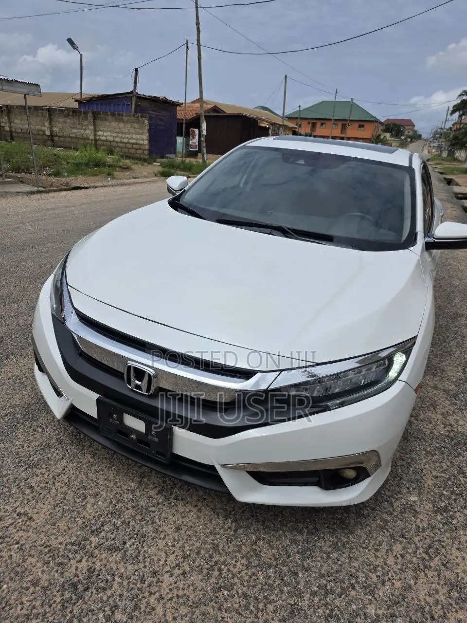 Honda Civic Touring Sedan 2018 White